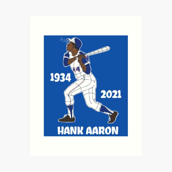 Art Prints | Historic Black Athlete | Hank Aaron | Sam Singh