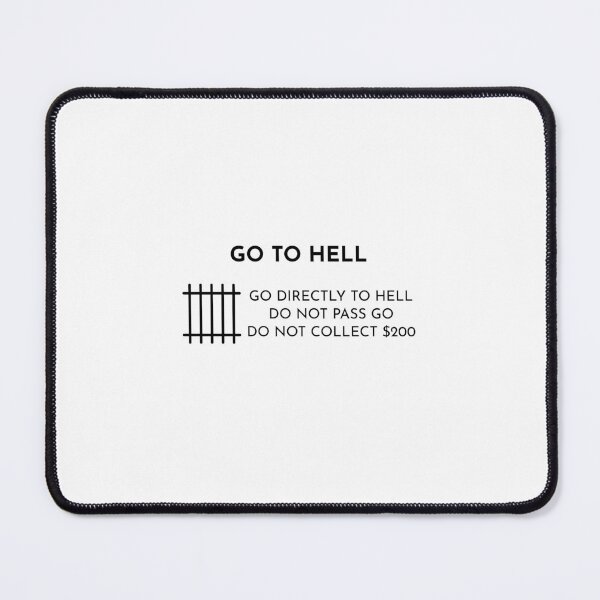 Item preview, Go To Hell designed and sold by beanamonster.