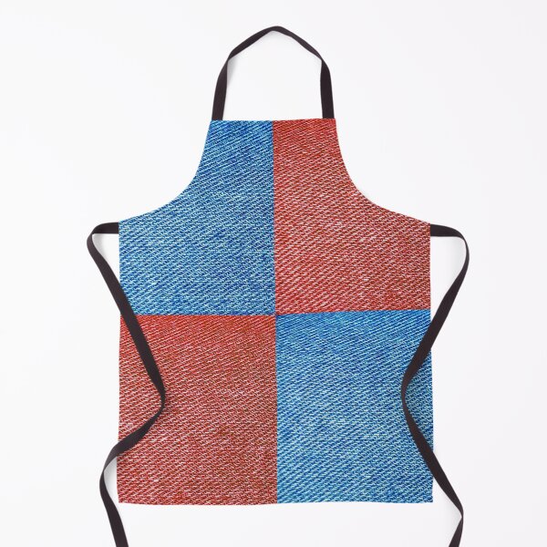 Item preview, Red Blue Denim pattern,  denim quilt blanket, tom keys designed and sold by Nostrathomas66.