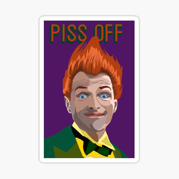 Piss Off Fred Sticker