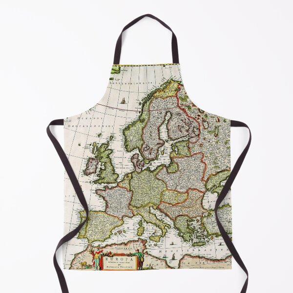 Item preview, Europe Map 1660 -  Nicolas Visscher - Ancient Worlds designed and sold by Culturio.