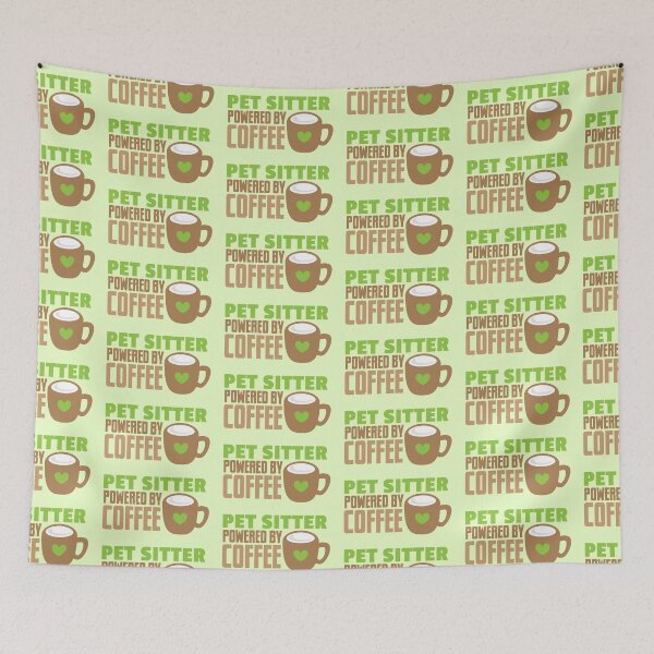 Item preview, PET SITTER powered by coffee designed and sold by jazzydevil.