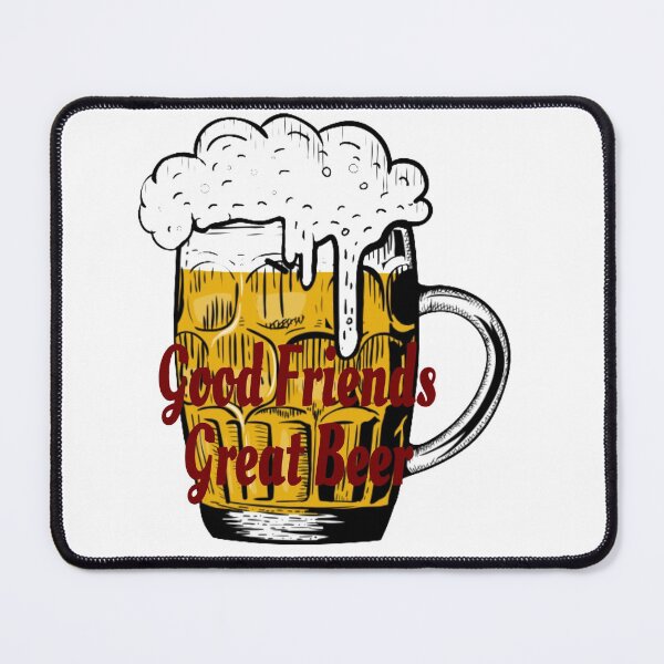 Item preview, Good friends great beer designed and sold by KristenRising.