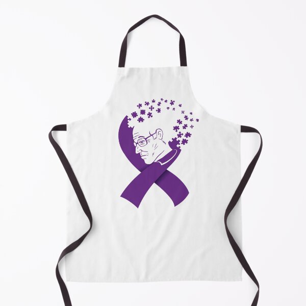 Item preview, Violet bow ribbon illustration, coscientizing the prevention of alzheimer's disease, memory loss designed and sold by LucianoCosmo.