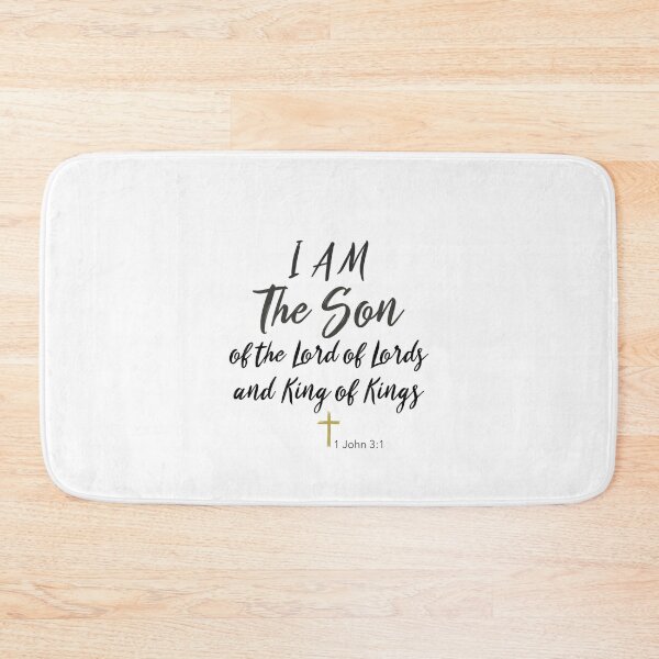 Item preview, I am the son of the lord of lords and king of kings designed and sold by onlyscriptures.
