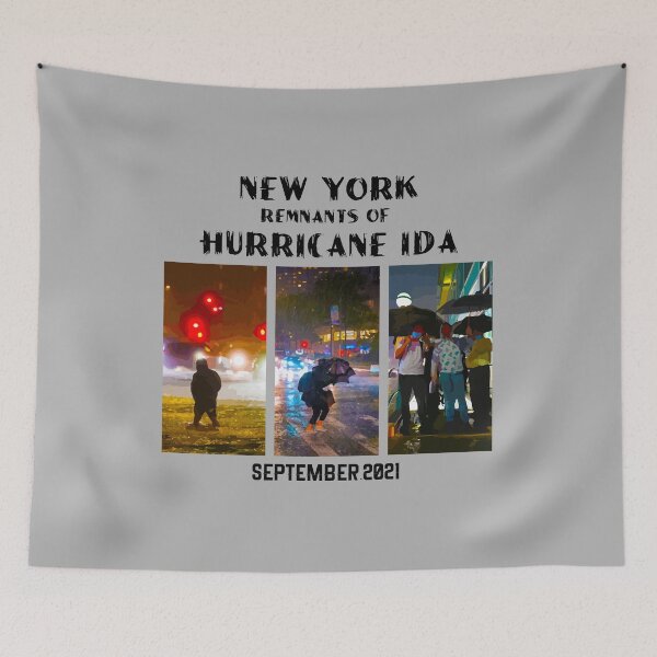 Item preview, New York Remnants of Hurricane IDA 2021 designed and sold by PodiShawna.
