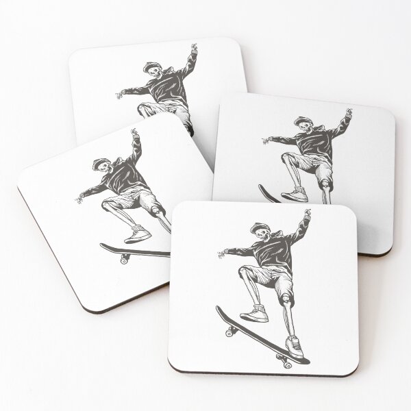 Item preview, Skateboarding Skeleton  designed and sold by EpicArtz.