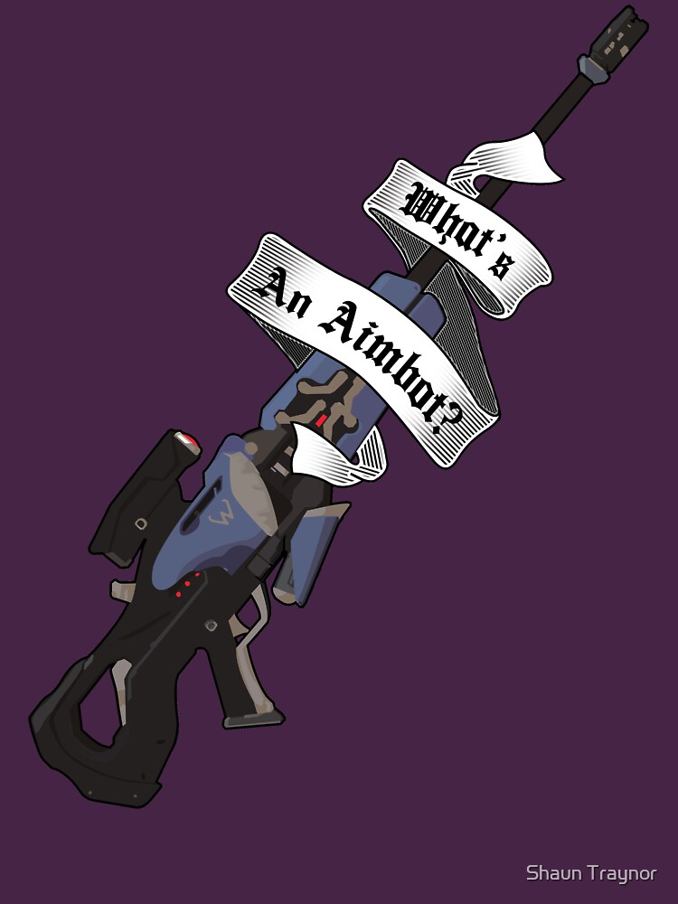 "What's an Aimbot?" T-shirt for Sale by ShortPrint | Redbubble ...