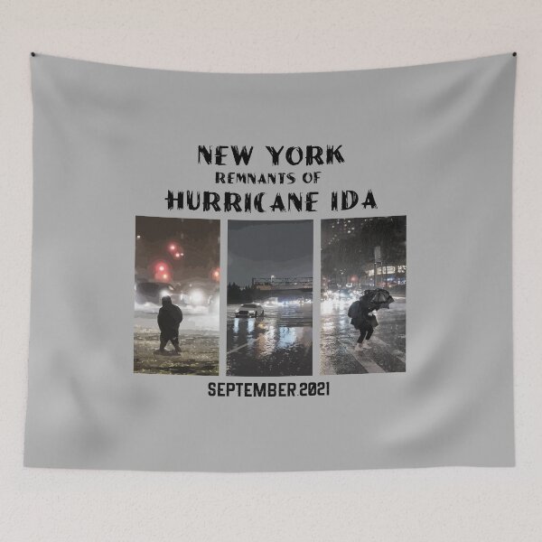 Item preview, New York Remnants of Hurricane IDA 2021 designed and sold by PodiShawna.