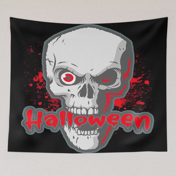 Item preview, Skull Head Biting Halloween designed and sold by LMcDs.