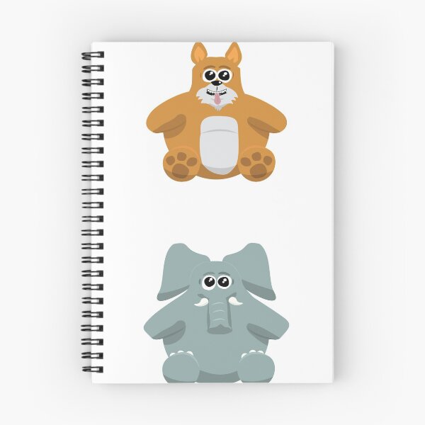 Item preview, Chubby Cute Animal Stickers designed and sold by kingroy.