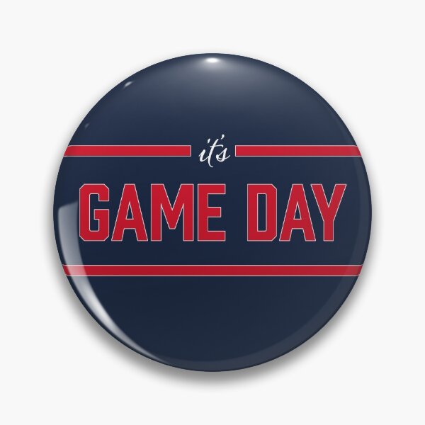 Item preview, It's game day navy/red designed and sold by ljmarch.