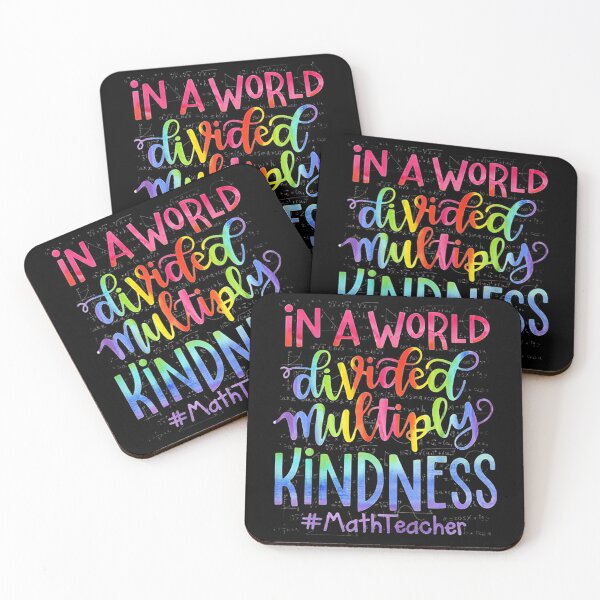 Item preview, Math Teacher In A World Divided Multiply Kindness designed and sold by Joaraalberg.