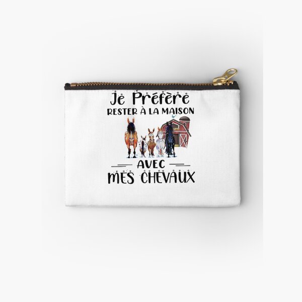 Artikelvorschau, JE PRÉFÈRE RESTER A LA MAISON AVEC MES CHEVAUX SHIRt entworfen und verkauft von GENESSASHOP.