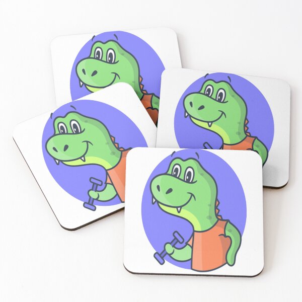 Item preview, Gym Dinosaurs   designed and sold by breezeteest.
