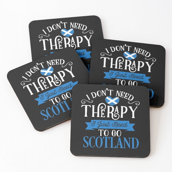 Item preview, Scottish  Flag I Don't Need Therapy I Just Need to Go to Scotland designed and sold by obedtheartist.