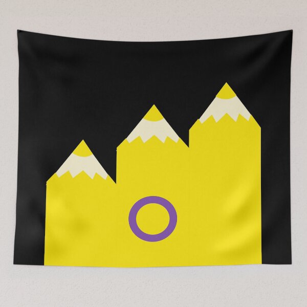 Item preview, Intersex Pride Pencil Pride Flag  designed and sold by HarveyHandcraftsandDesigns.