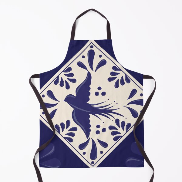 Item preview, Blue Talavera Tile, Flying Dove by Akbaly designed and sold by Akbaly.