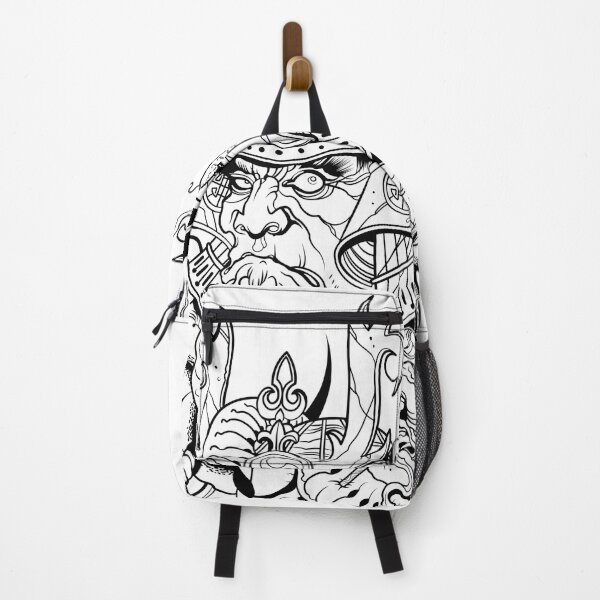 Item preview, samurai knight black and white designed and sold by Cahjowo.