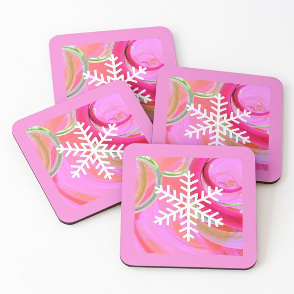 Item preview, Pink snowflake designed and sold by InkThinkArt.