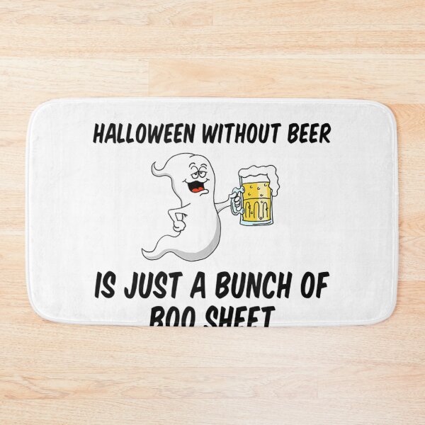 Item preview, Halloween Without Beer Boo Sheet Funny Ghost Cartoon Tank Top designed and sold by CadellShop.