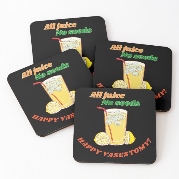 Item preview, All Juice No Seeds Funny Vasectomy Gift, Family Planning designed and sold by syarifahrasul.