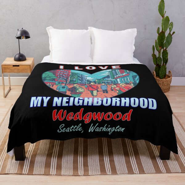Item preview, I Love My Neighborhood Wedgwood Seattle - Community Pride designed and sold by artfulnotebook.