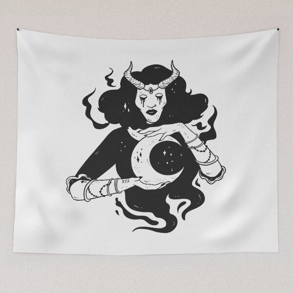 Item preview, Mystic Fortune Teller // Cool Witch Graphic designed and sold by SLAG-Creative.