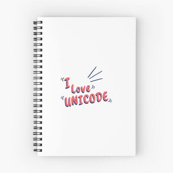 Item preview, I love unicode designed and sold by ThaArtHub.