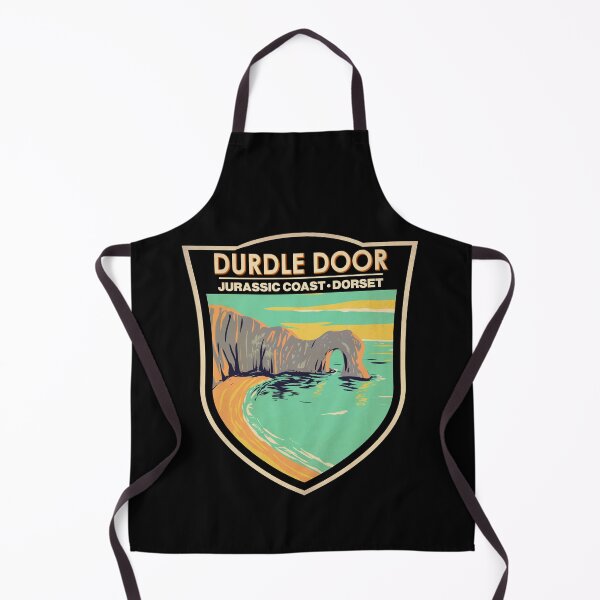Item preview, Durdle Door On Jurassic Coast In Dorset England Badge designed and sold by KrisSidDesigns.