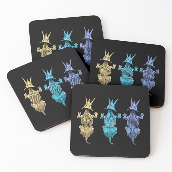 Item preview, Three fossil Triceratops    designed and sold by breezeteest.