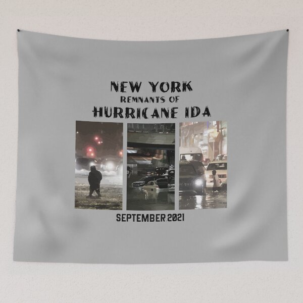 Item preview, New York Remnants of Hurricane IDA designed and sold by PodiShawna.