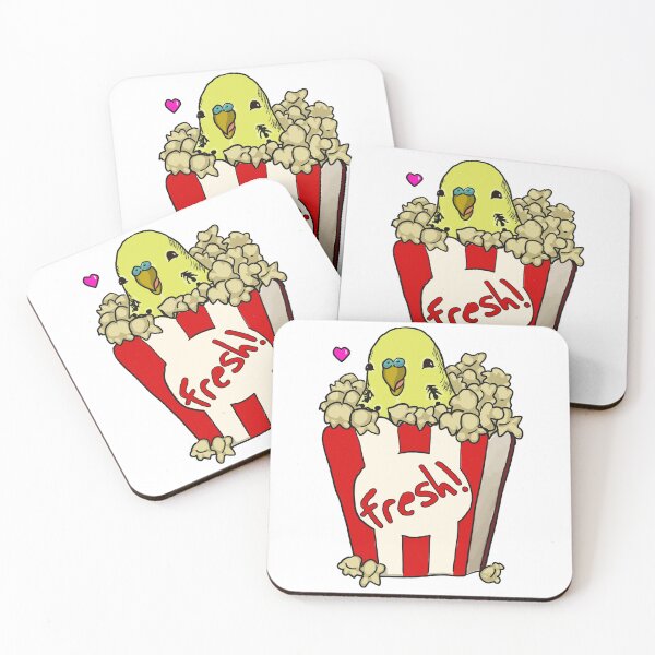 Item preview, Popcorn Friends Cute Bird designed and sold by ChompNStomp.