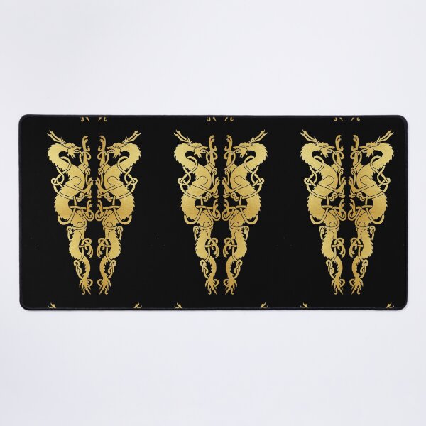 Item preview, Celtic Facing Dragons designed and sold by ingridthecrafty.