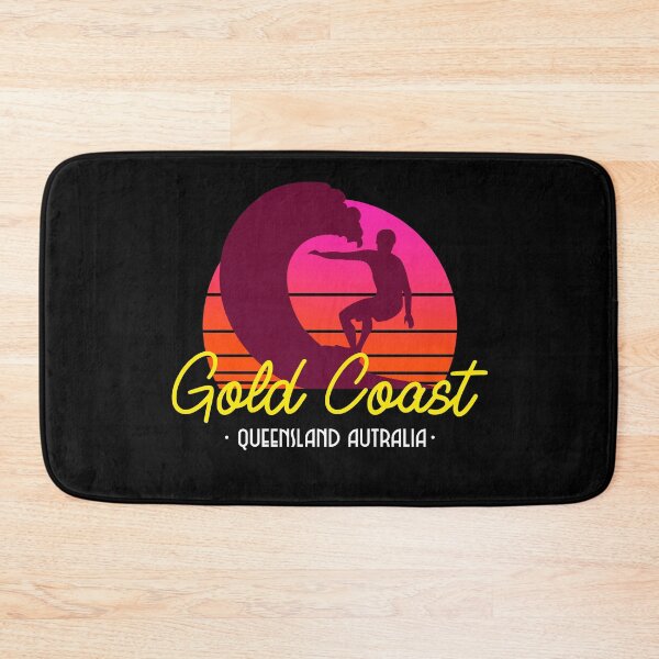 Item preview, Retro Sunset Surfer Gold Coast Queensland designed and sold by TamGustam.