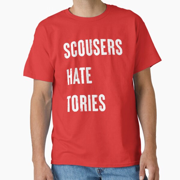 Item preview, Scousers Hate Tories designed and sold by Texterns.