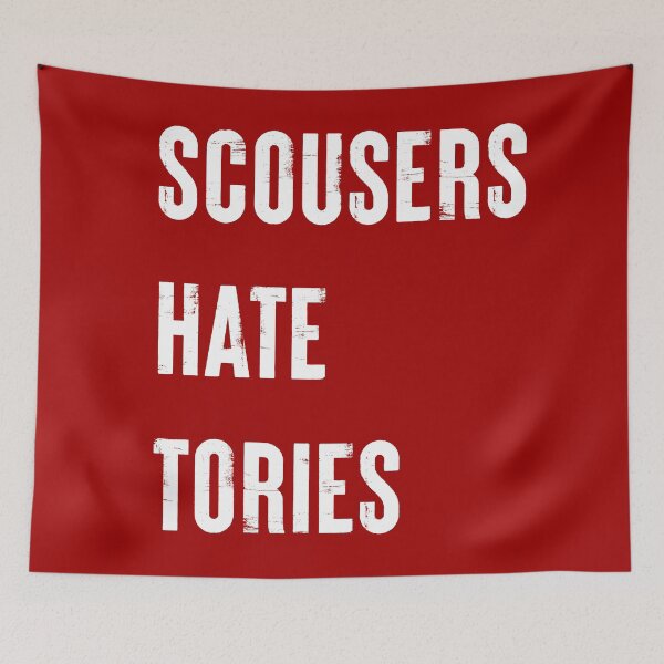 Item preview, Scousers Hate Tories designed and sold by Texterns.