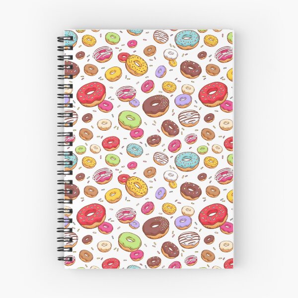 Item preview, Colorful donuts with sprinkles seamless pattern. designed and sold by Reamolko.