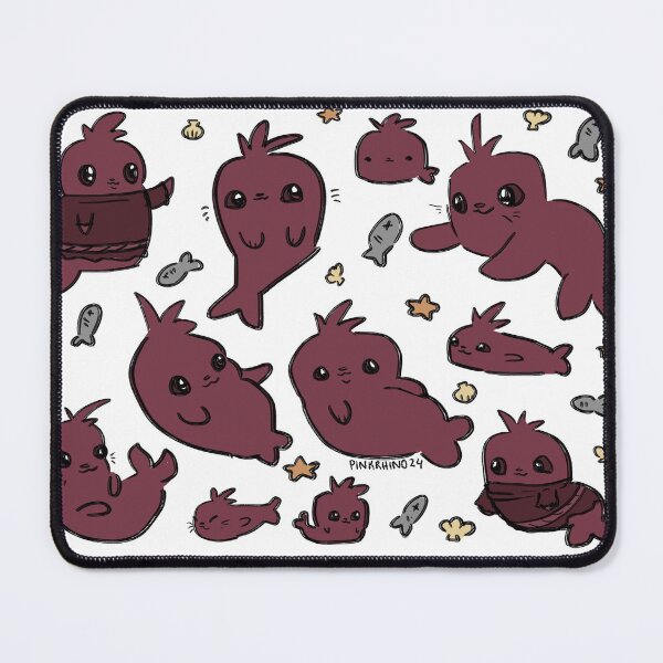 Item preview, Magenta Seal Pattern designed and sold by PinkRhino24.