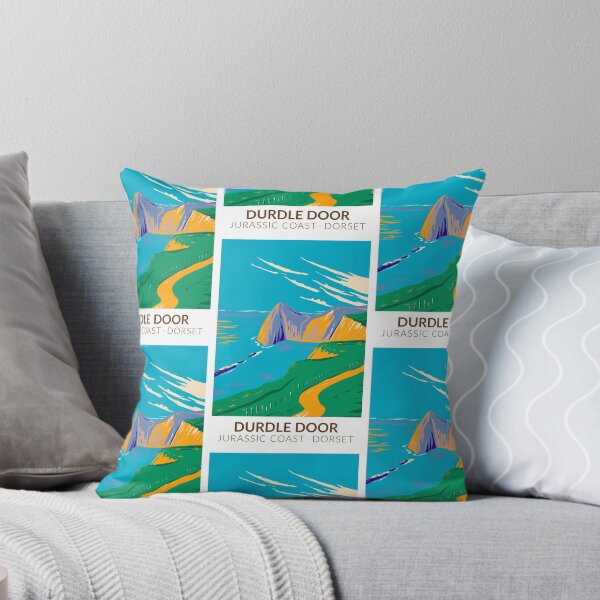 Item preview, Durdle Door On Man of War Bay In Dorset England Vintage designed and sold by KrisSidDesigns.