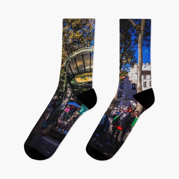 Item preview, Paris Metro Montmartre designed and sold by missioncreek.