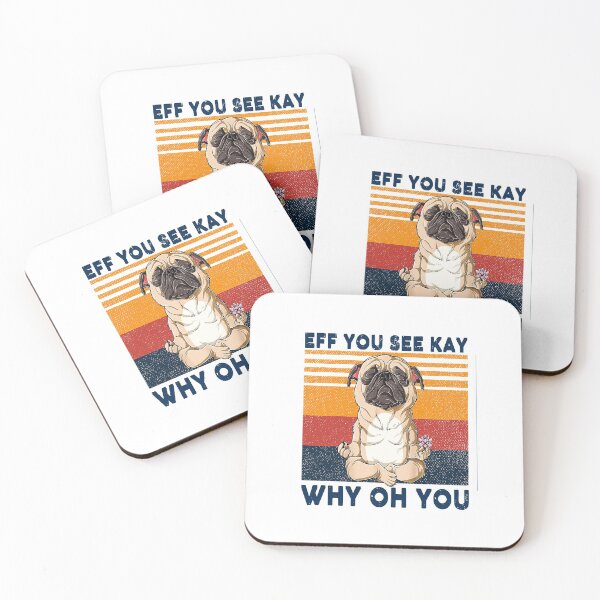 Item preview, PUG EFF YOU SEE KAY WHY OH YOU VINTAGE SHIRT designed and sold by mjamerearieona.