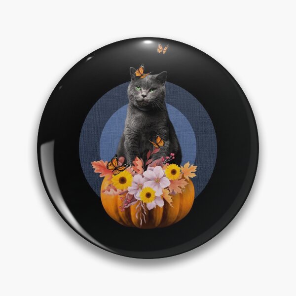 Item preview, Black Cat and Pumpkin designed and sold by ManameManame.