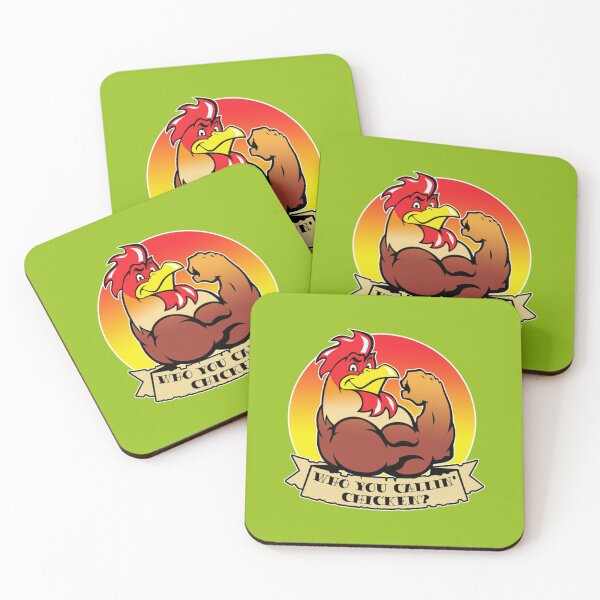 Item preview, Rooster Who you calling chicken designed and sold by PartyMax.