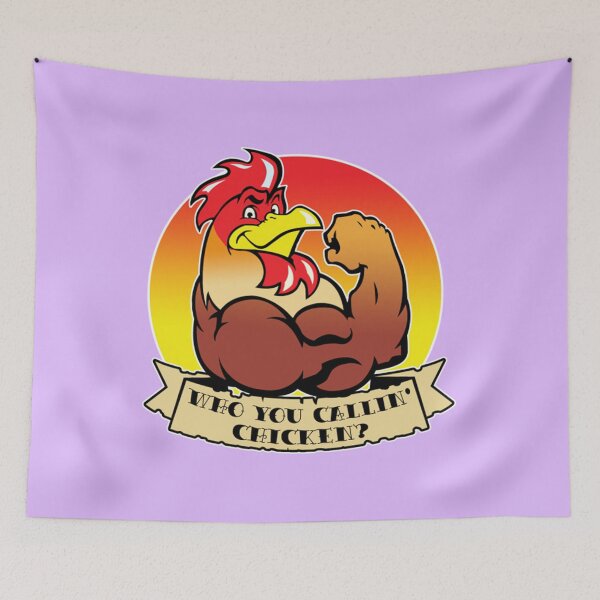 Item preview, Rooster Who you calling chicken designed and sold by PartyMax.