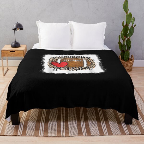 Item preview, Bleached Touchdown Season Leopard Game Day Fútbol designed and sold by LarrySmile.