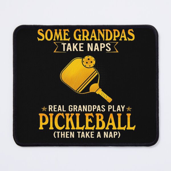 Item preview, SOME GRANDPAS TAKE NAPS REAL GRANDPAS PLAY PICKLEBALL THEN TAKE A NAP SHIRT designed and sold by mjamerearieona.