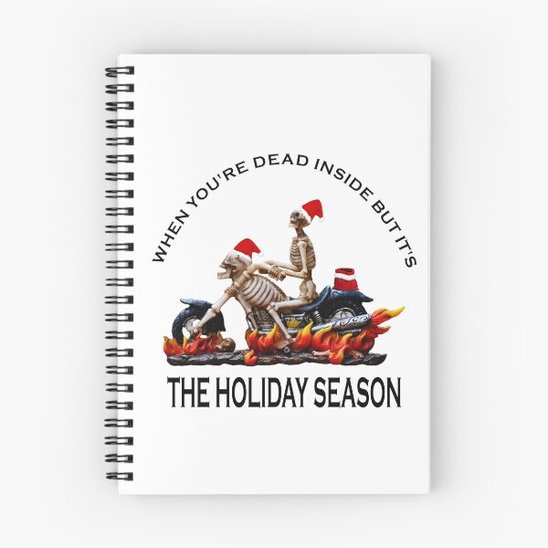Item preview, when you're dead inside but it's the holiday season designed and sold by Polla-Shirt.