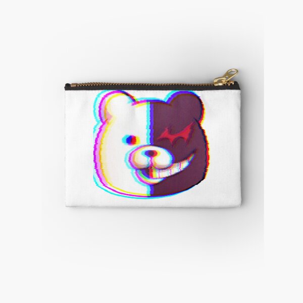 Item preview, Monokuma head (with glitch filter) designed and sold by MelosArtShop.