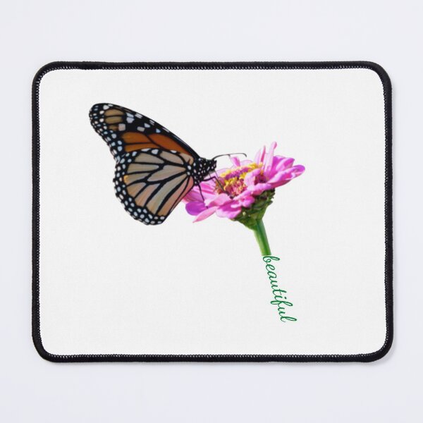 Item preview, Beautiful Monarch Butterfly on Pink Flower designed and sold by molamode.